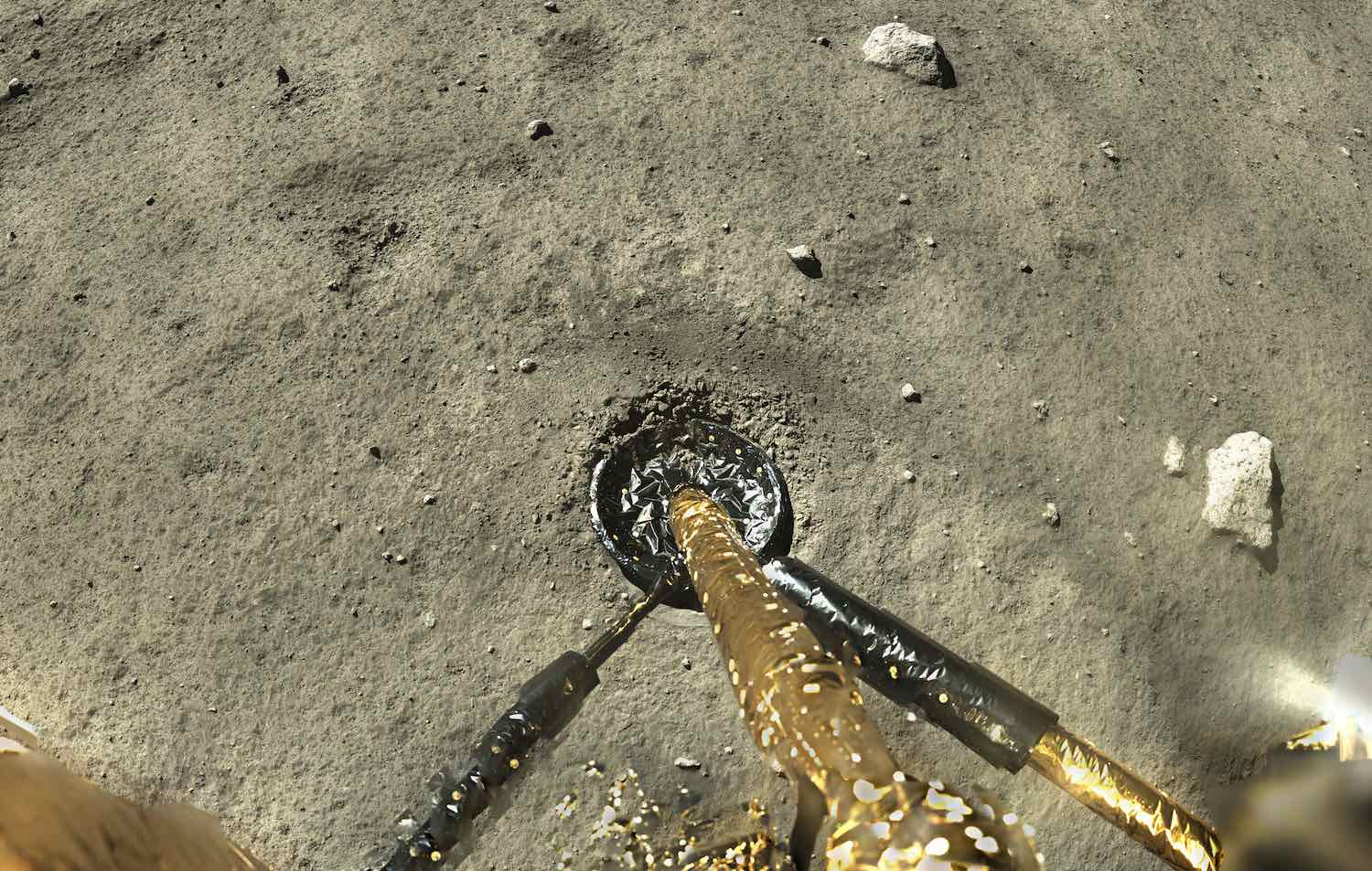 中国月球或火星探测器艺术概念图